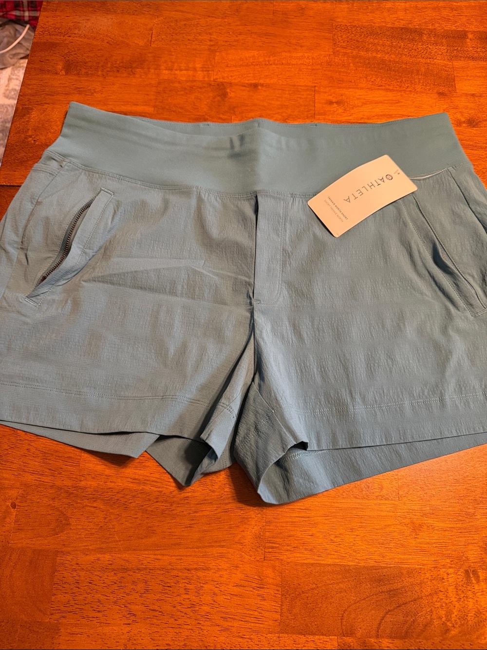 Athleta dark teal Trekkie North Short shorts
